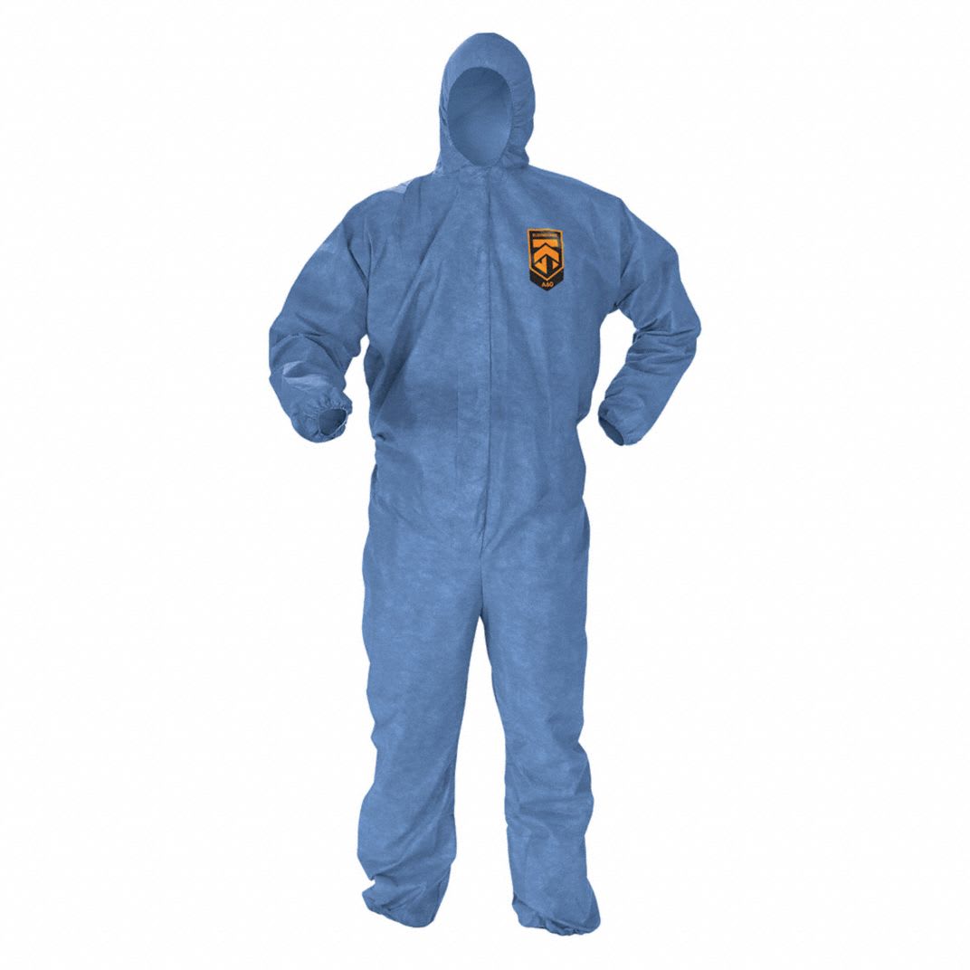 BUZO PROTECTOR AZUL COVERALL 4X 0