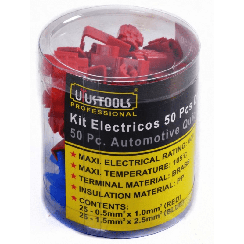 SET EMPALMES ELÉCTRICOS 50 PCS UYUSTOOLS KTE050 0