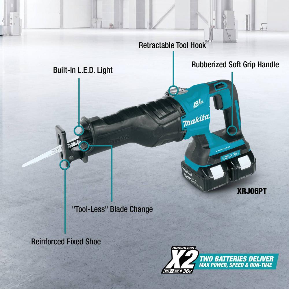 SIERRA SABLE MAKITA 36V LXT XRJ06PT3