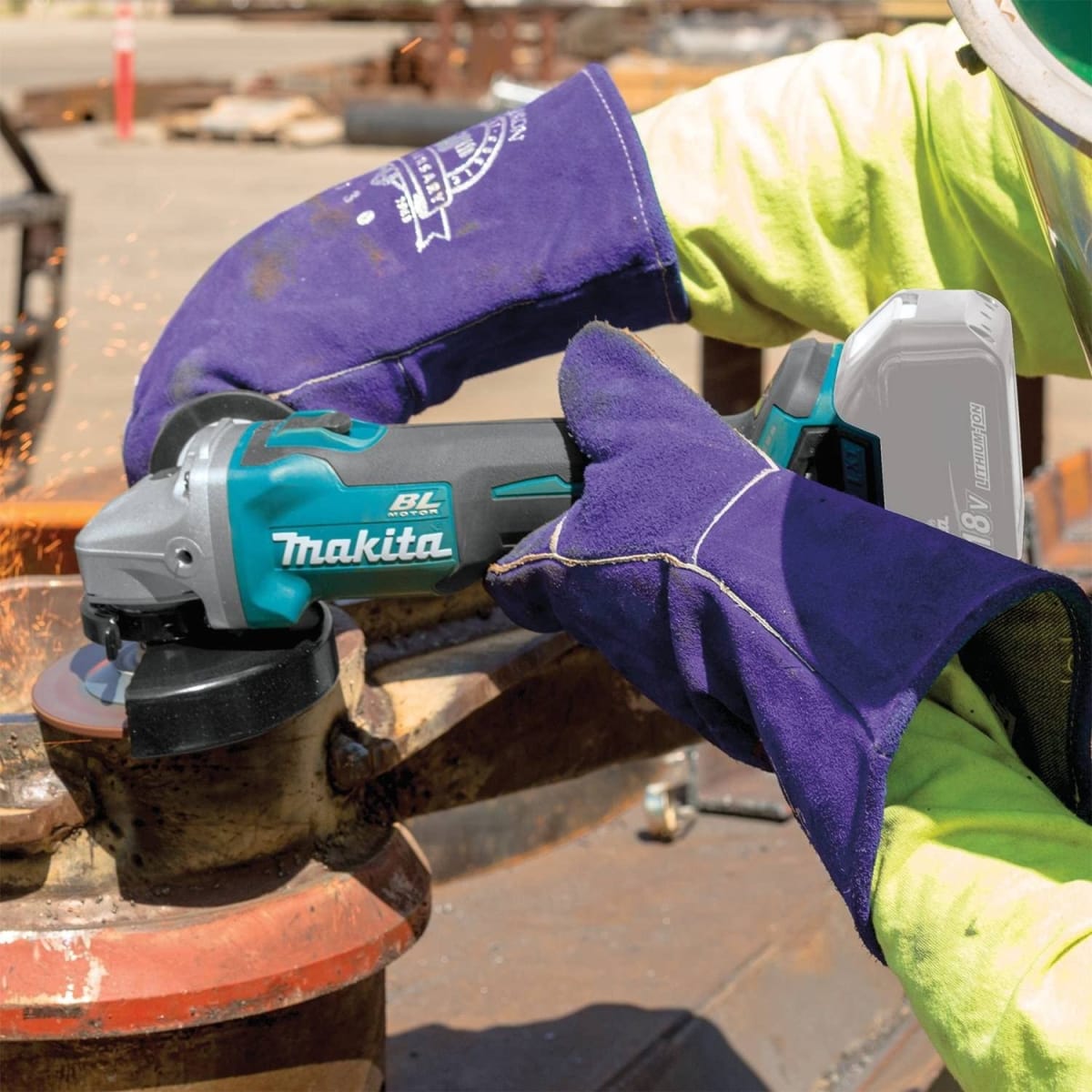 ESMERIL ANGULAR 18V MAKITA XAG04Z3