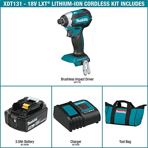 ATORNILLADOR DE IMPACTO INAL 18V MAKITA XDT1313