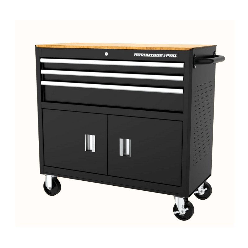 MESON DE TRABAJO 3 CAJONES Y 2 PUERTAS ADVANTAGE PRO MAT1-018 TT2