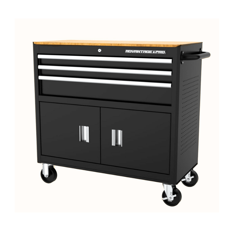 MESON DE TRABAJO 3 CAJONES Y 2 PUERTAS ADVANTAGE PRO MAT1-018 0