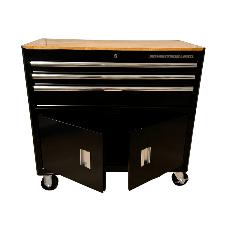 MESON DE TRABAJO 3 CAJONES Y 2 PUERTAS ADVANTAGE PRO MAT1-018 TT4