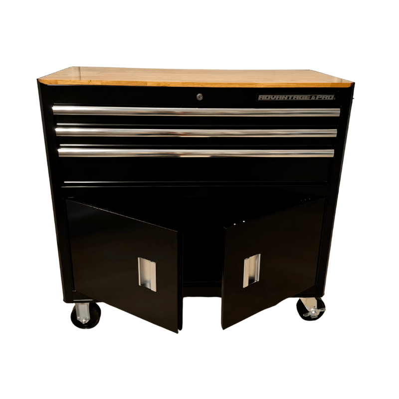 MESON DE TRABAJO 3 CAJONES Y 2 PUERTAS ADVANTAGE PRO MAT1-0183