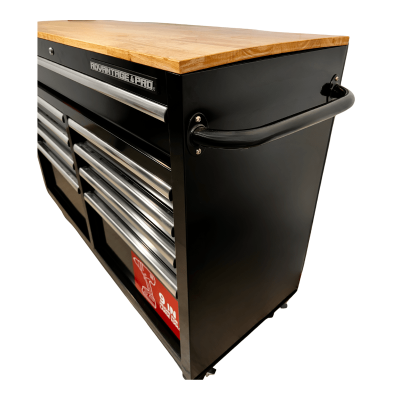 MESON DE TRABAJO  9 CAJONES NEGRO ADVANTAGE PRO MAT1-0194