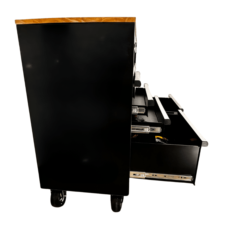 MESON DE TRABAJO  9 CAJONES NEGRO ADVANTAGE PRO MAT1-0195