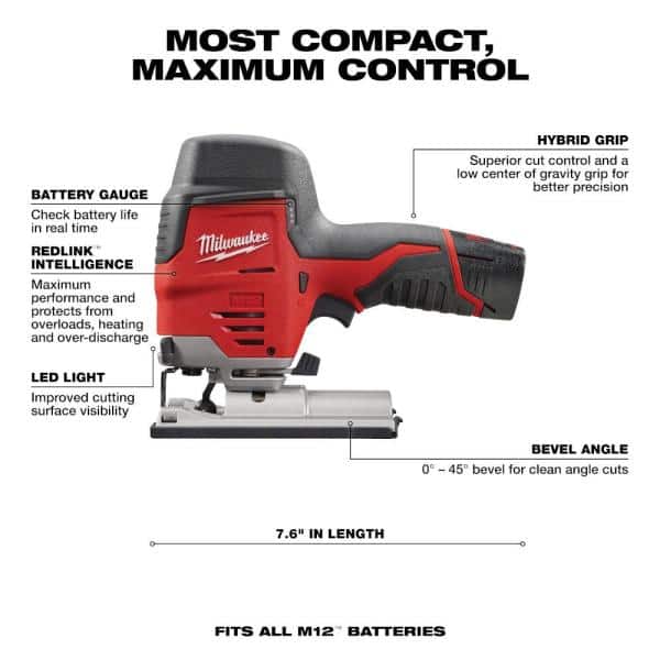 KIT MULTIHERRAMIENTA + CALADORA MILWAUKEE 2445-22MT4
