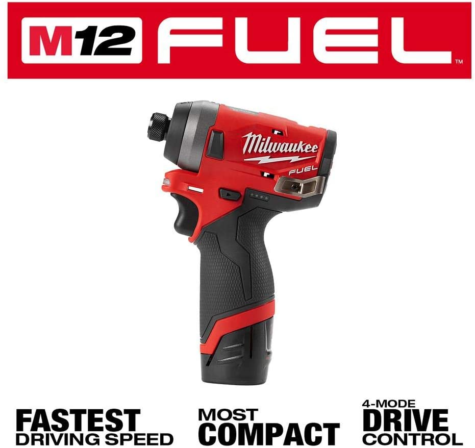ATORNILLADOR DE IMPACTO MILWAUKEE FUEL M12 2553-213