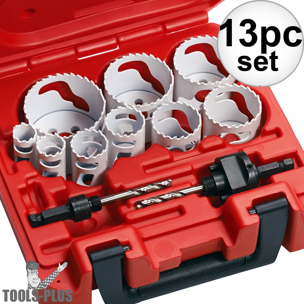 SET 13 SIERRAS SACABOCADOS MILWAUKEE 49-22-40252