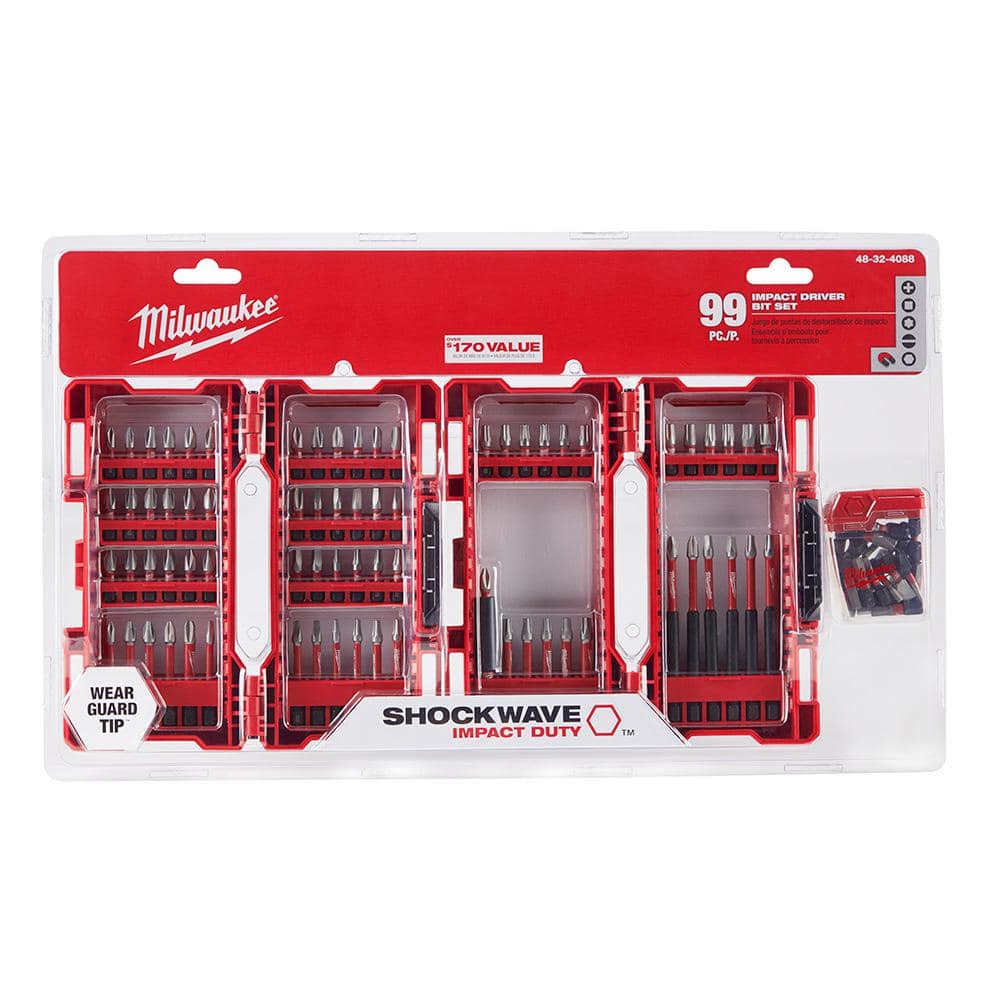 SET 99 PUNTAS MILWAUKEE 48-32-40882