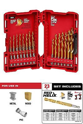 SET DE BROCAS 23 PIEZAS MILWAUKEE 48-89-46313
