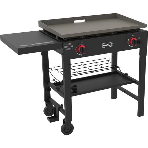 PLANCHA A GAS 2 QUEMADORES NEXGRILL 720-07851