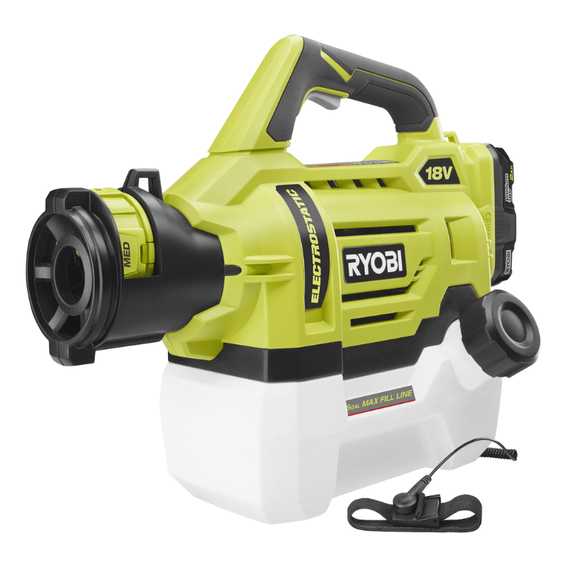 FUMIGADOR ELECTROESTATICO RYOBI 18V P2809BTL 0