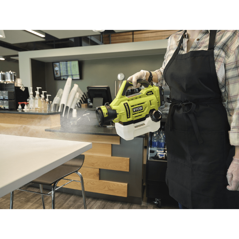 FUMIGADOR ELECTROESTATICO RYOBI 18V P2809BTL8