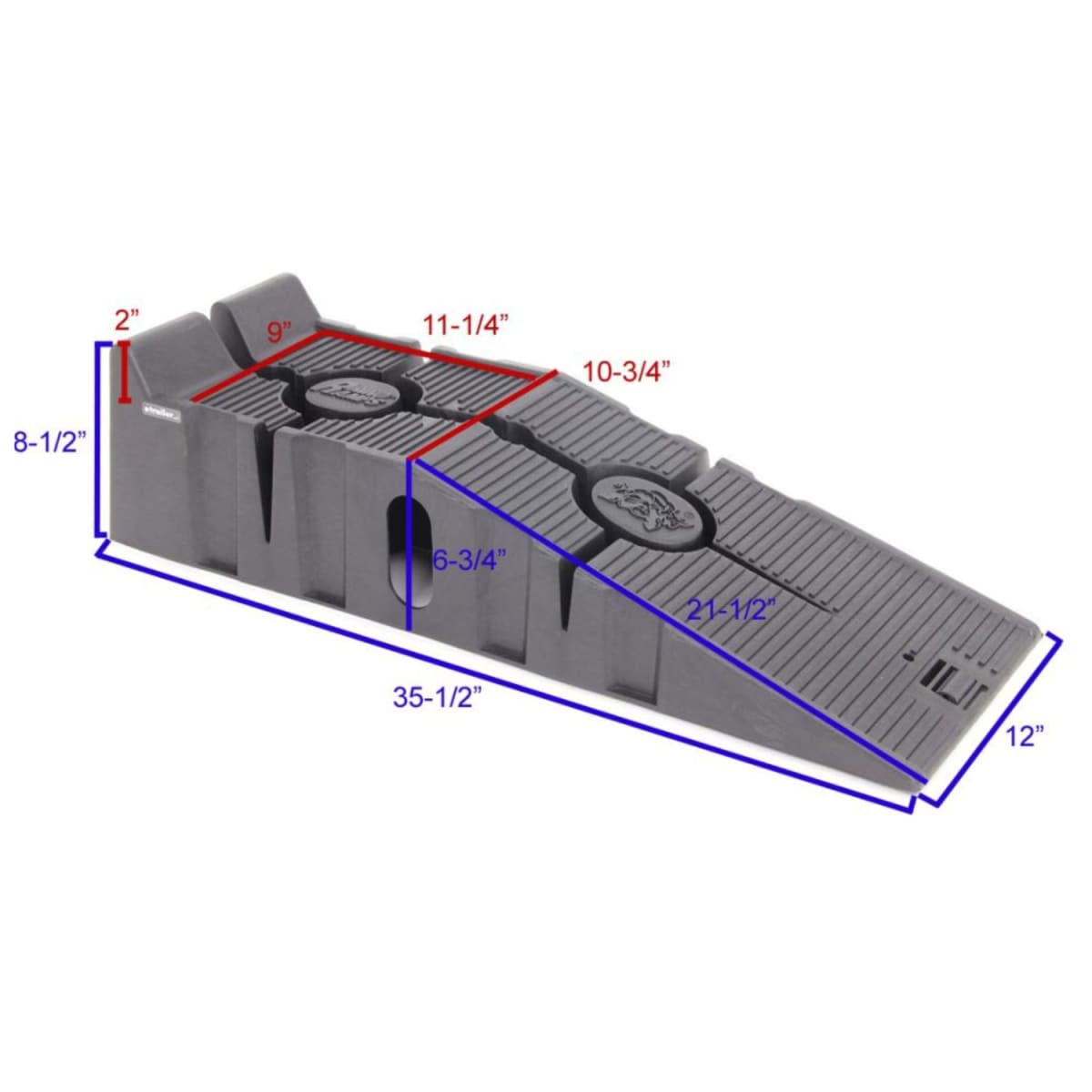 RAMPAS AUTOMOVIL RHINO USA ORIGINAL 5.500 KG PAR 11909MIE5
