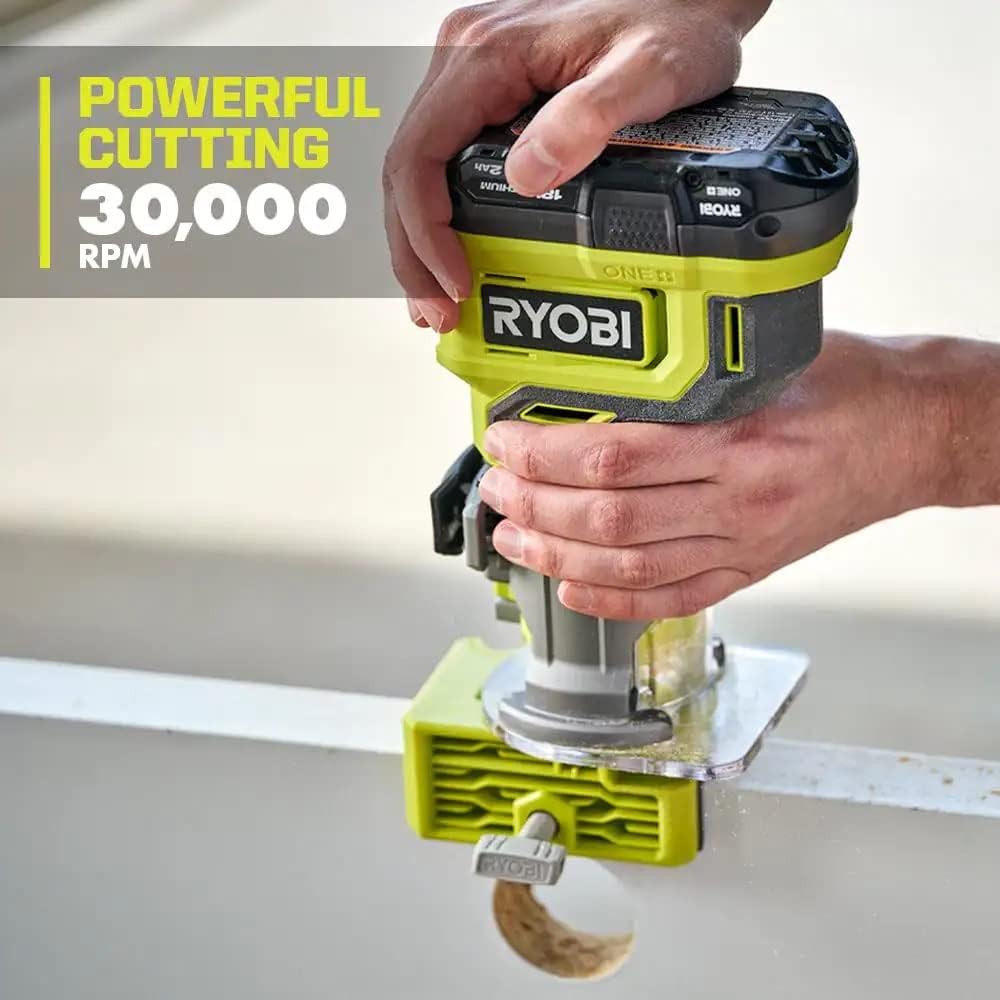 FRESADORA ROUTER 18V RYOBI PCL424B3