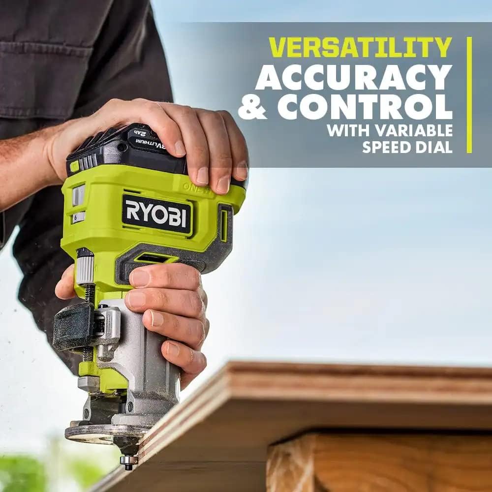 FRESADORA ROUTER 18V RYOBI PCL424B4
