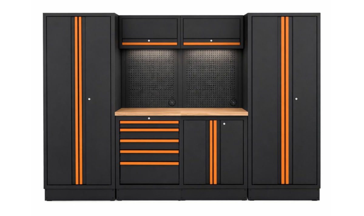 COMBINACIÓN MOBILIARIO TALLER 9 PIEZAS ADVANTAGE PRO TT801 0