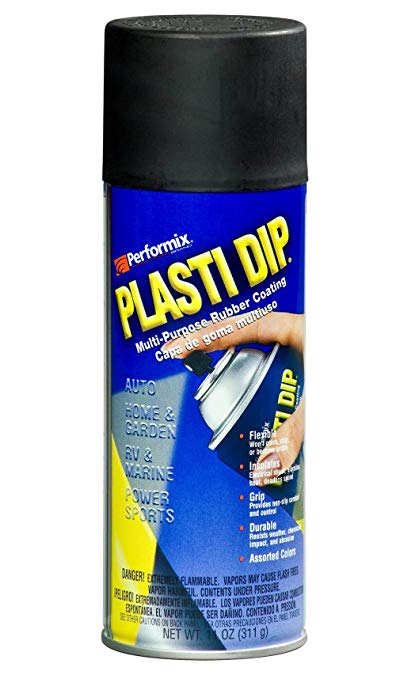 PINTURA PLASTIDIP NEGRO MATE 0
