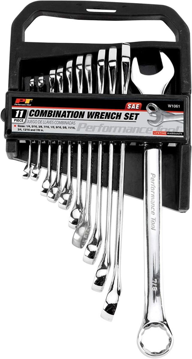 SET 11 LLAVES SAE PT TOOLS W1069 1