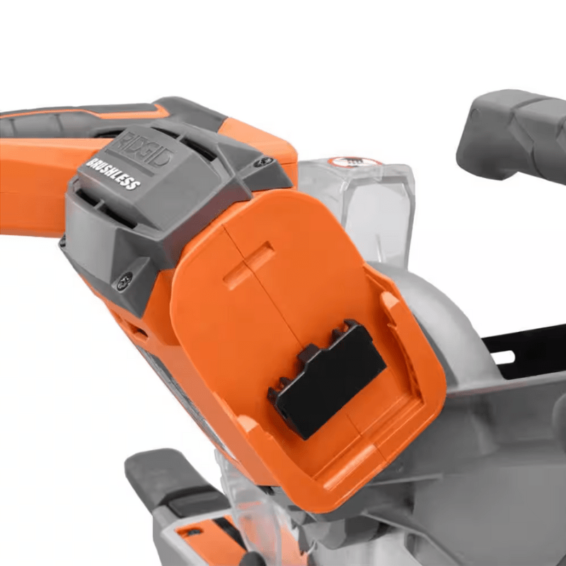 SIERRA INGLETEADORA 18V DESLIZANTE DOBLE BISEL BRUSHLESS 7-1/4” RIDGID R48607B3