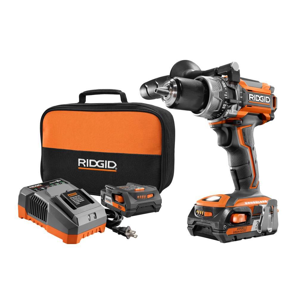 TALADRO PERCUTOR 18V RIDGID R86116K 1