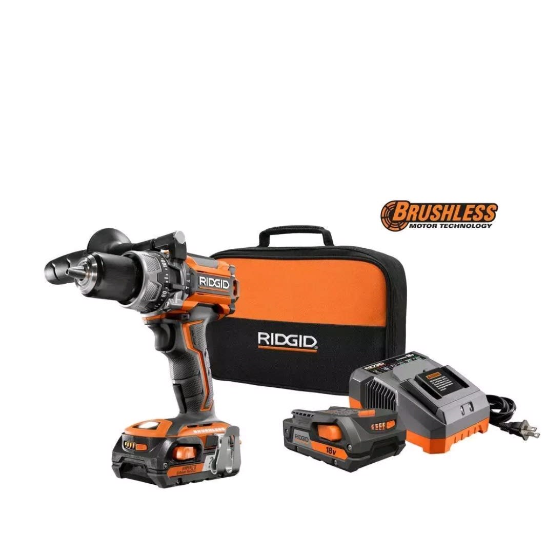 TALADRO PERCUTOR 18V RIDGID R86116K3