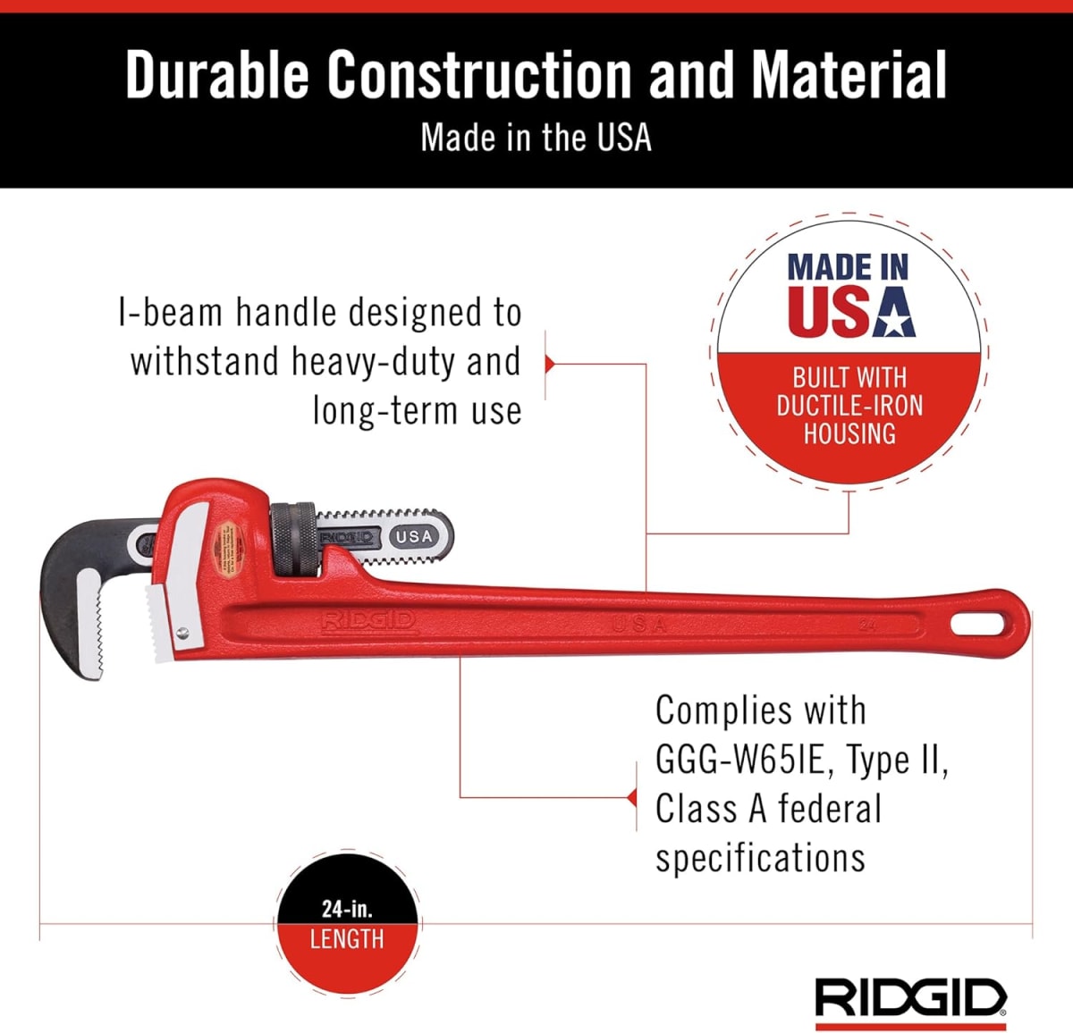 LLAVE AJUSTABLE STILLSON 24