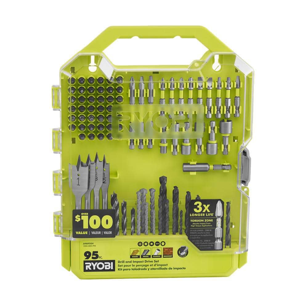 SET 95 PUNTA Y BROCAS RYOBI A989504 0