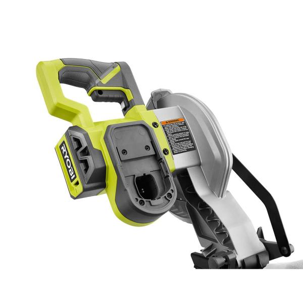KIT TT SIERRA INGLETEADORA P553 18V + 2 BATERIAS 4 AH RYOBI5