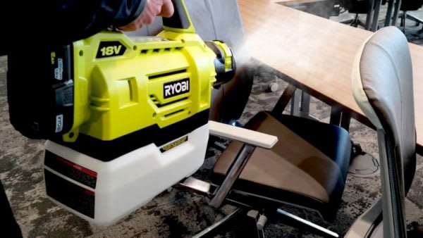 FUMIGADOR ELECTROESTATICO RYOBI 18V P2890 7