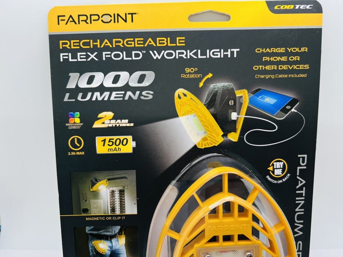 LUZ DE TRABAJO LED 1000L FARPOINT3