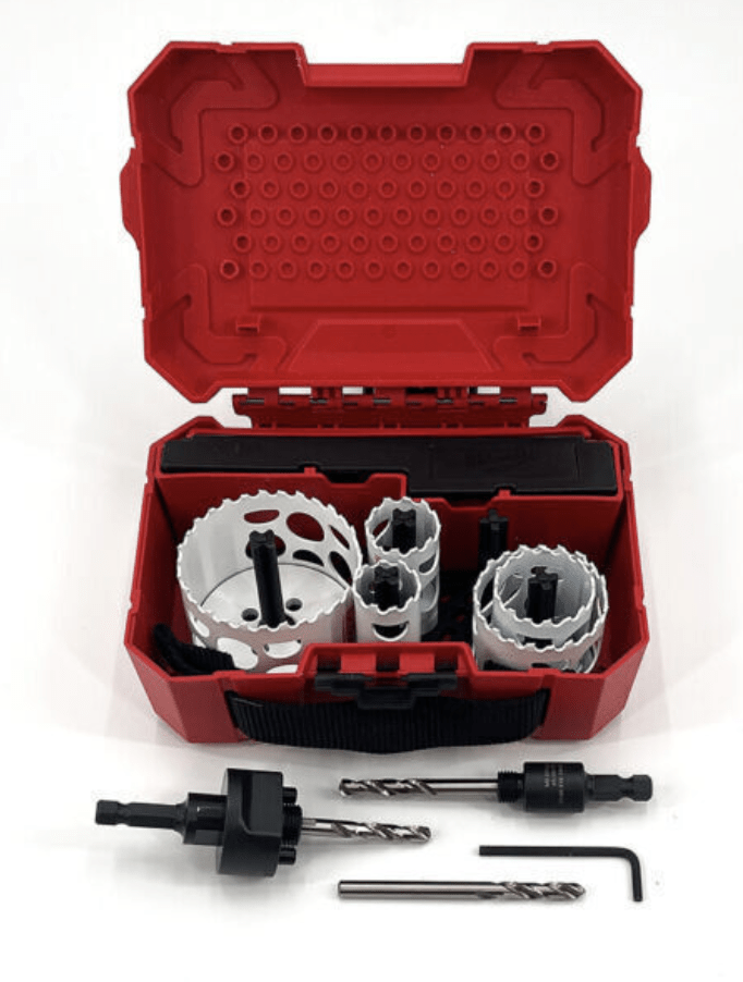 SET 10 SACABOCADOS MILWAUKEE 49-22-40392