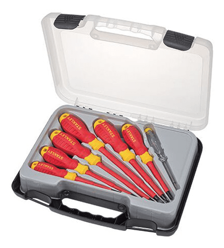 SET 7 DESTORNILLADORES AISLADOS STANLEY STMT60175-LA2