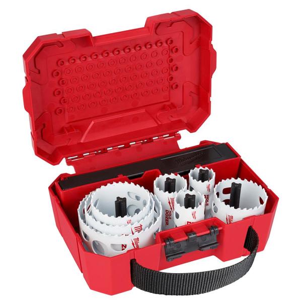 SET 13 SIERRAS SACABOCADOS MILWAUKEE 49-22-4031 0