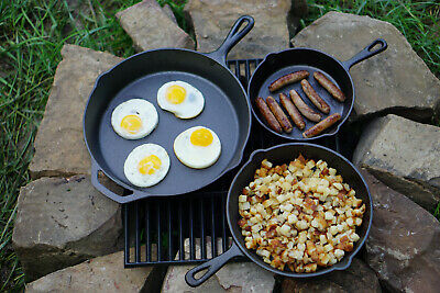 KIT 3 SARTENES FIERRO FUNDIDO OZARK C1474-A03