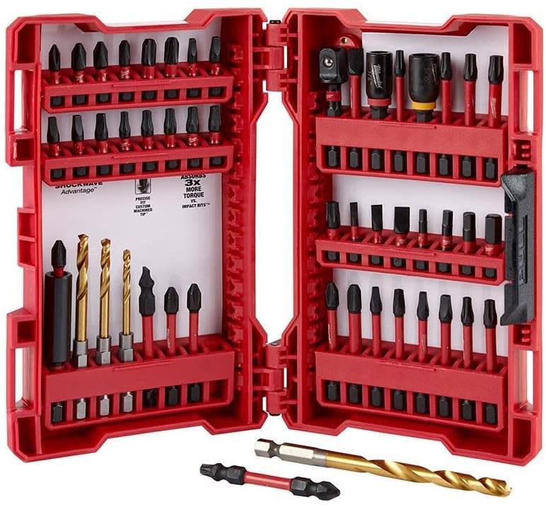 SET 50 PUNTAS Y BROCAS MILWAUKEE 48-32-4024 0