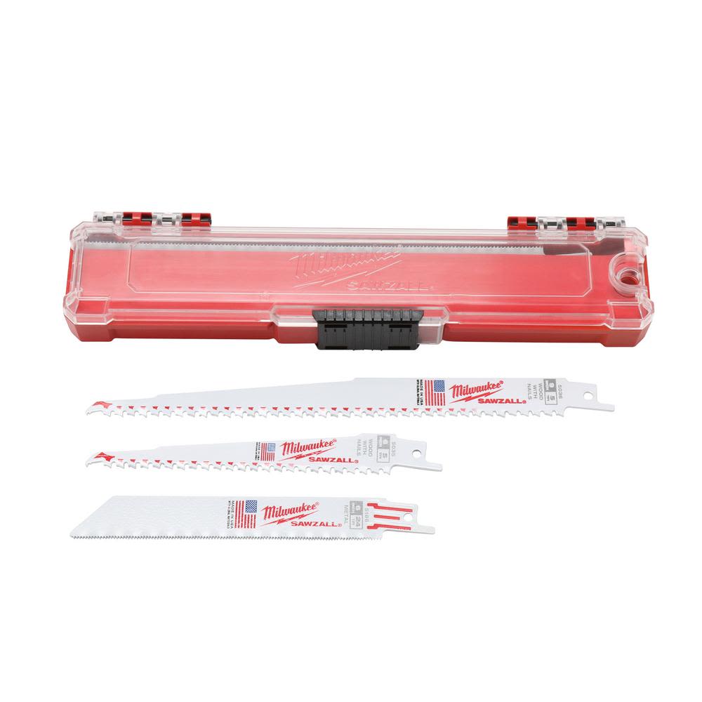 REPUESTOS SIERRA FRONTAL MILWAUKEE 10 PCS +8 CUCHILLAS 49-22-11102