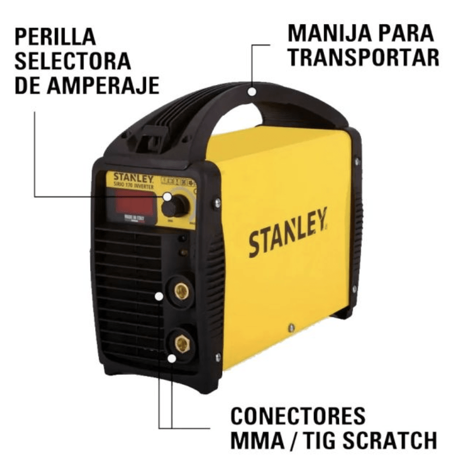 SOLDADORA INVERTER MMA 130A SIRIO 140 61338-B2C3