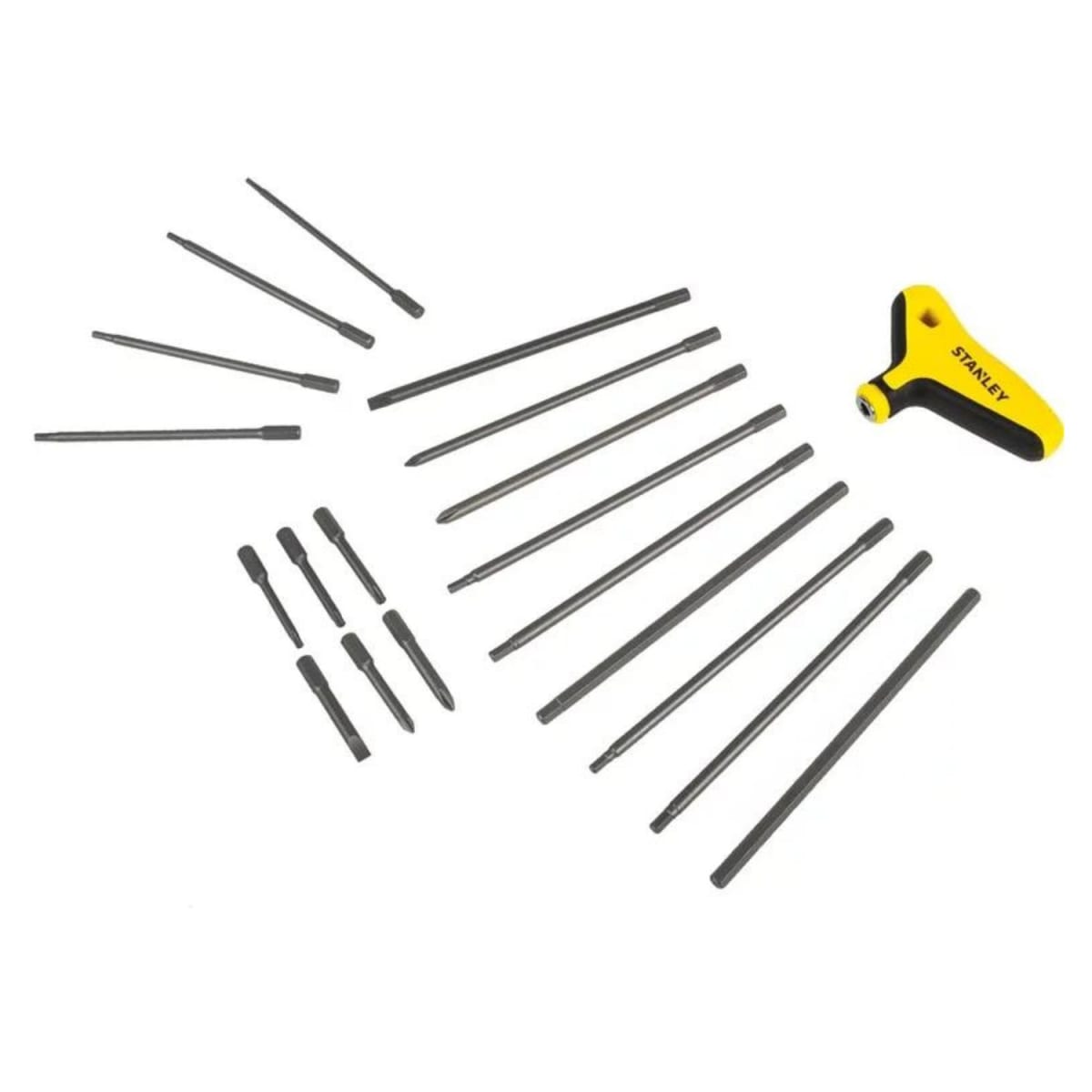 JUEGO ATORNILLADORES INTERCAMBIABLE 21 PCS STANLEY STHT812182