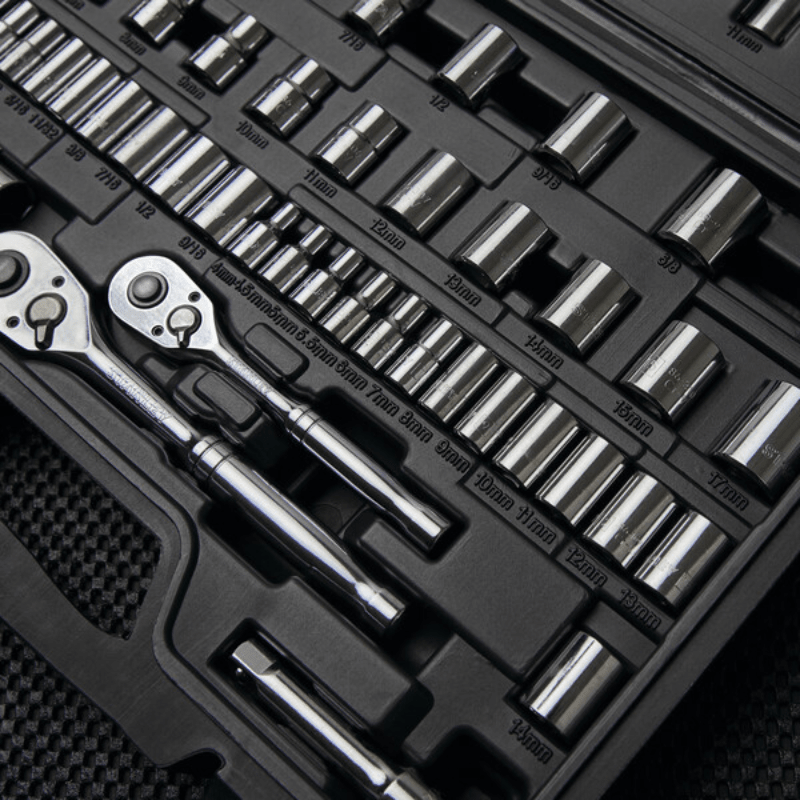 JUEGO DE HERRAMIENTAS PARA MECÁNICO 85 PCS STANLEY STMT716514