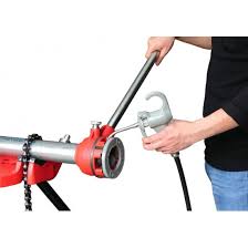 TERRAJA DE TUBOS MANUAL 5 PCS BSPT2