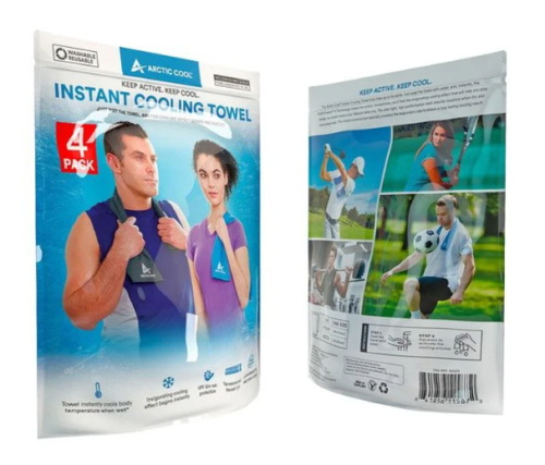 TOALLA INSTANT COOLING 4 UN ARTIC COOL 0