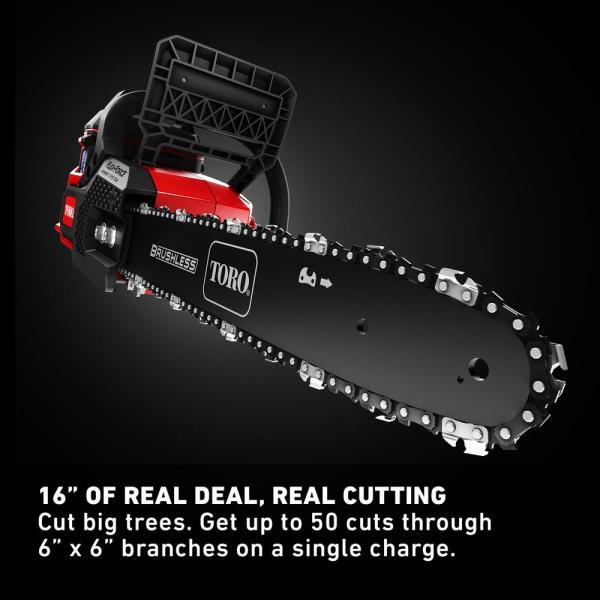 MOTOSIERRA INALAMBRICA 60V TORO 51850T4
