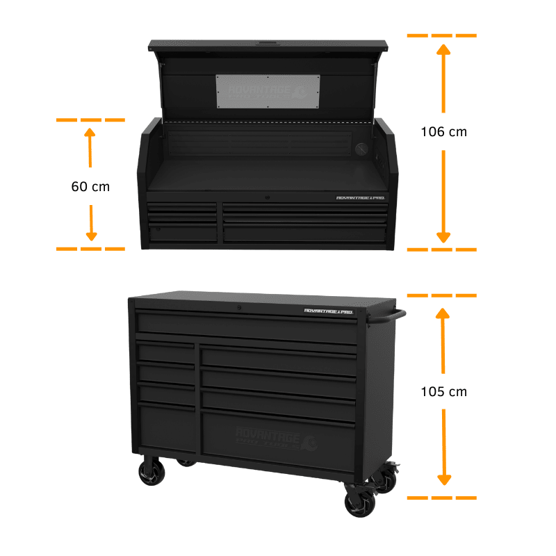 CAJA PARA HERRAMIENTAS 52” 15 CAJONES ADVANTAGE PRO TT2019