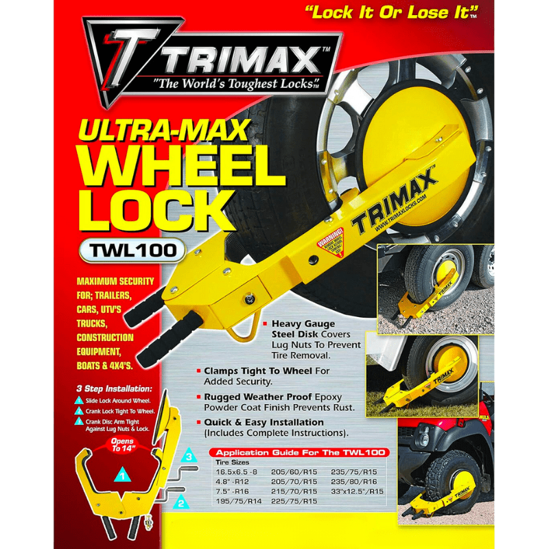 BLOQUEO PARA RUEDA TRIMAX TWL1006