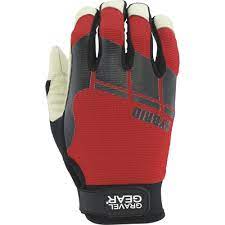 GUANTE HIBRIDO / CUERO M GRAVEL GEAR1