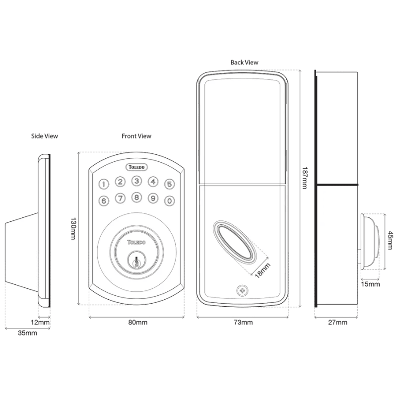 CHAPA ELECTRÓNICA TOLEDO V160E-CO/CA-US159