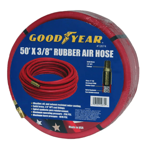 Amflo 576-100A Tuyau d'air en PVC orange 300 psi 0,95 cm x 300 m avec raccords d'extrémité MNPT 0,6 cm Amflo 576-100A Tuyau d'air en PVC orange 300 psi 0,95 cm x 300 m avec raccords d'extrémité MNPT 0,6 cm